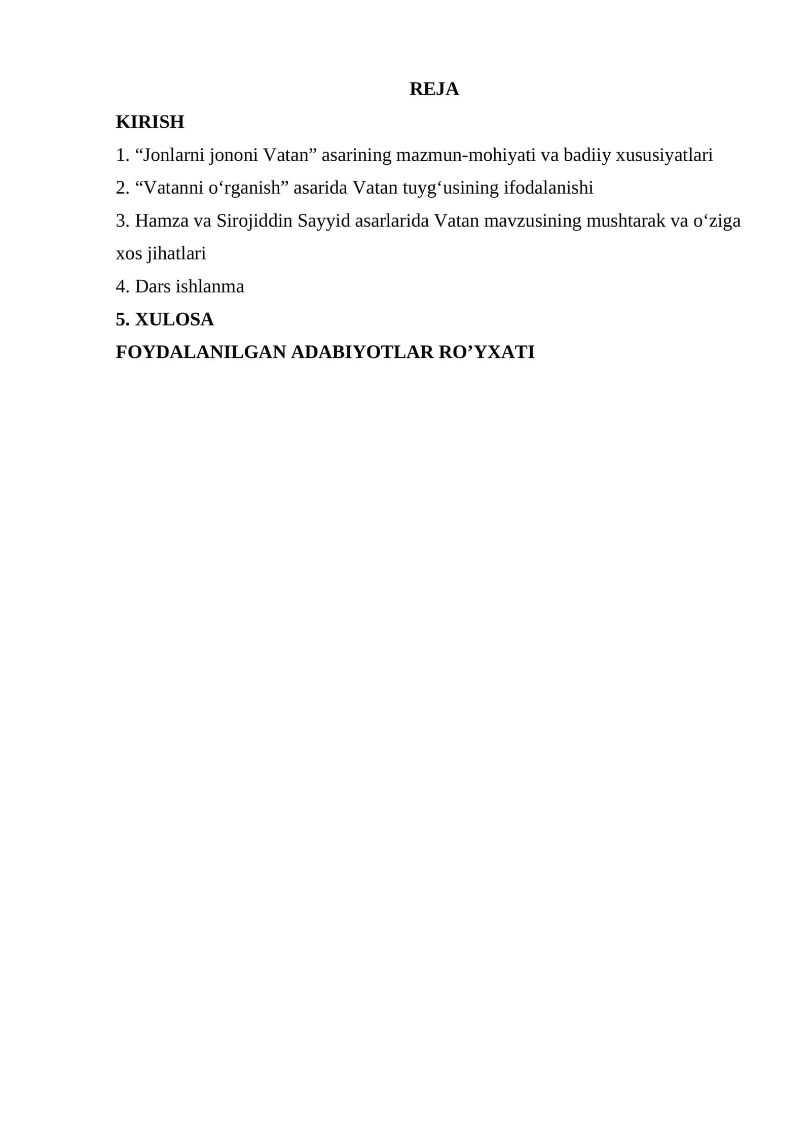 HAMZA. JONLARNI JONONI VATAN. SIROJIDDIN SAYVID. VATANNI O'RGANISH. TAHLIL. SOLISHTIRISH