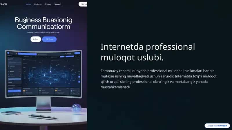 Internetda Professional Muloqot Muhim