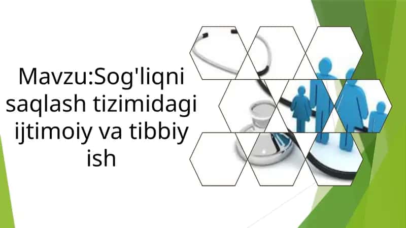 Sog'liqni saqlash tizimi
