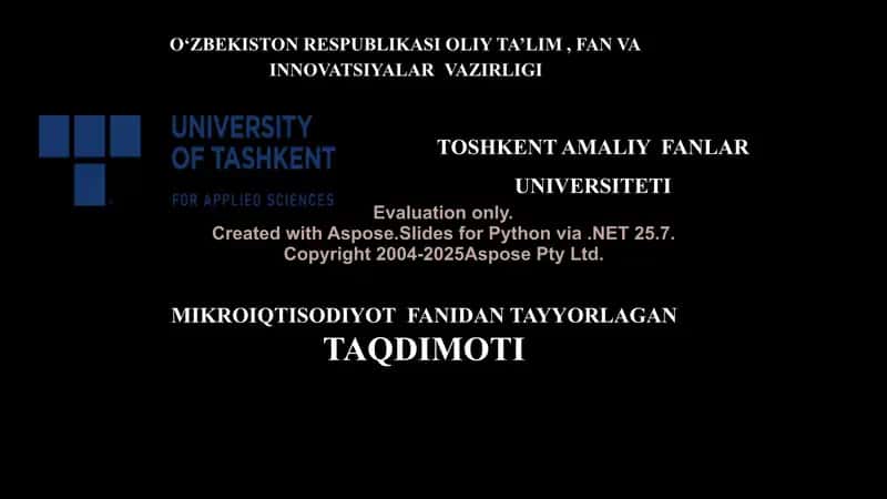 Makroiqtisodiyot tushunchasi va uning mohiyati