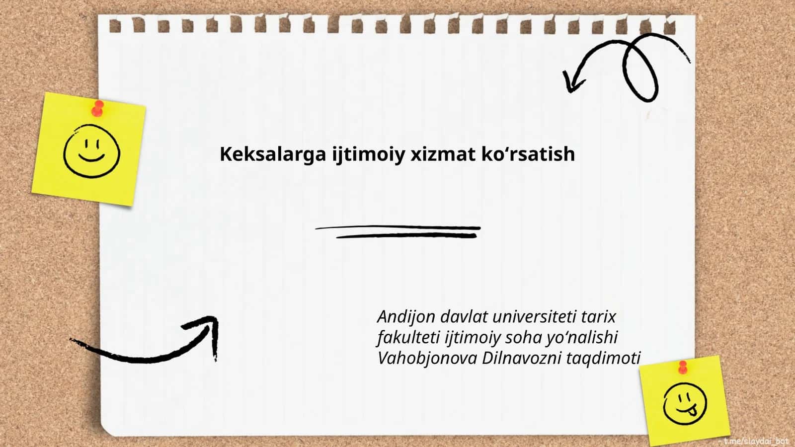 Keksalarga ijtimoiy xizmat koʻrsatish
