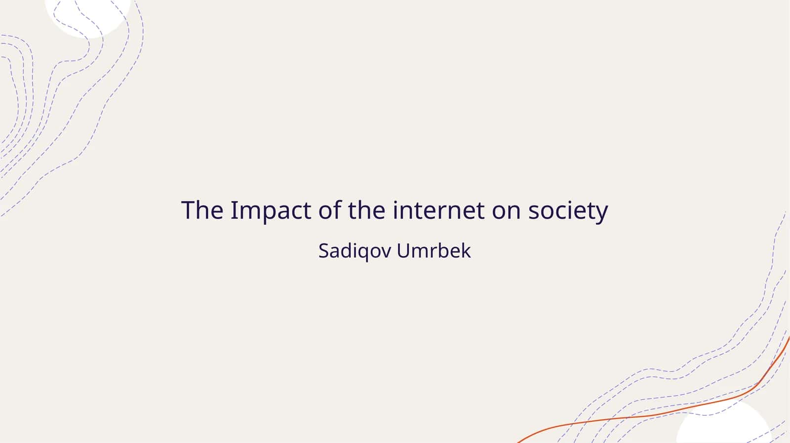 Internetning jamoatga ta'siri
