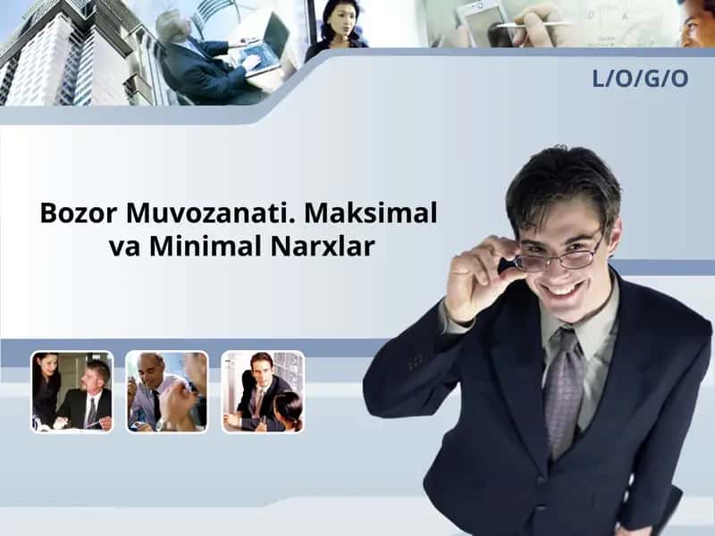 Bozor Muvozanati. Maksimalva Minimal Narxlar