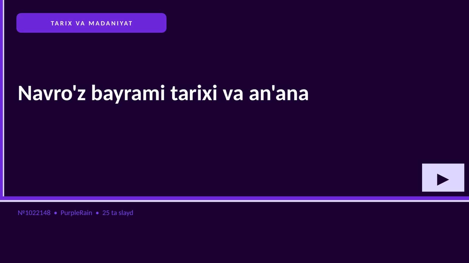 Navro'z bayrami tarixi va an'ana