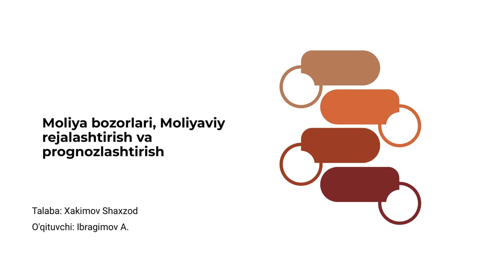 Moliya bozorlari, Moliyaviy rejalashtirish va prognozlashtirish