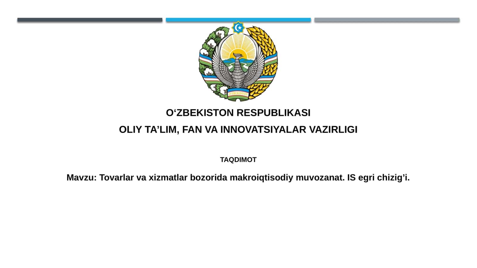 Makroiqtisodiy muvozanat