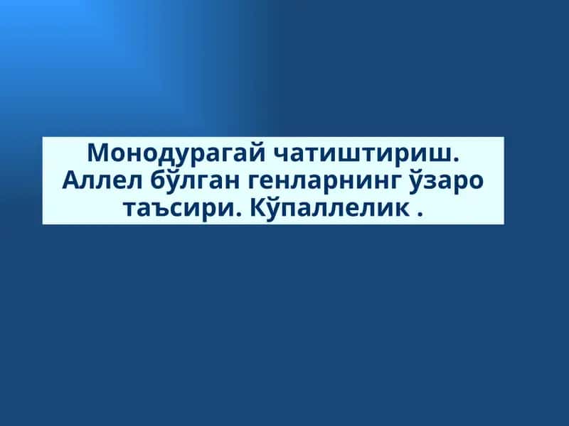 Маърузанингтаълим технологияси