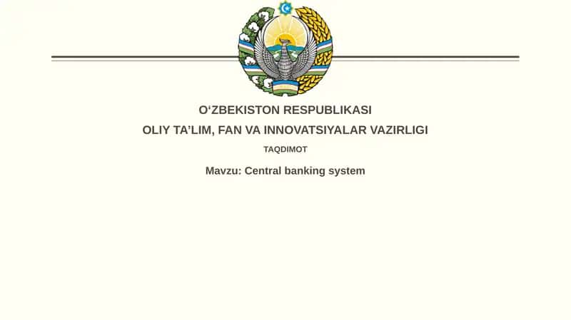 Markaziy bank tizimi