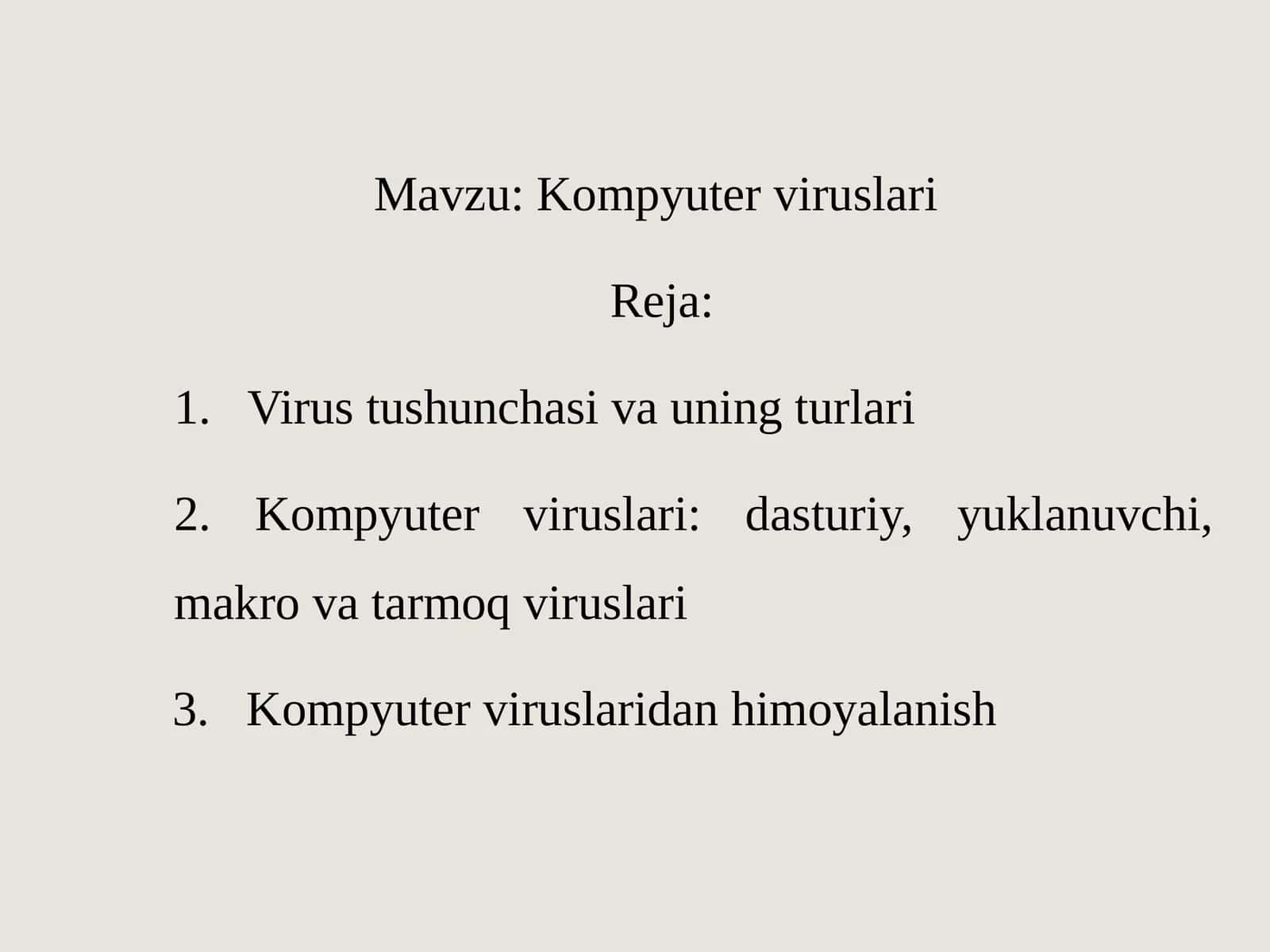 Kompyuter viruslari