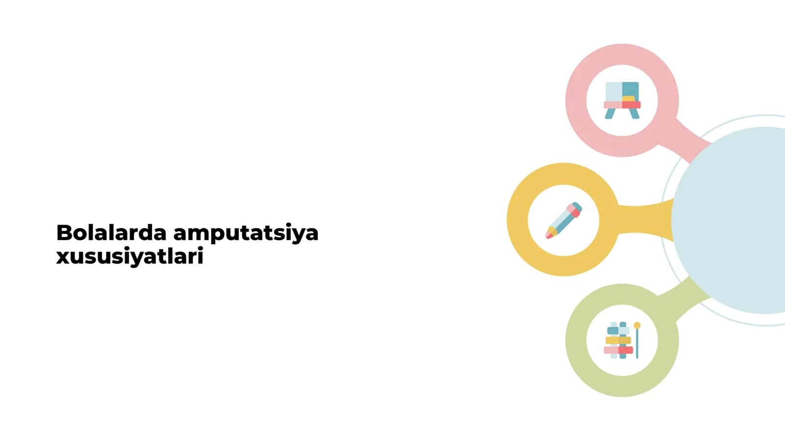 Bolalarda amputatsiya xususiyatlari