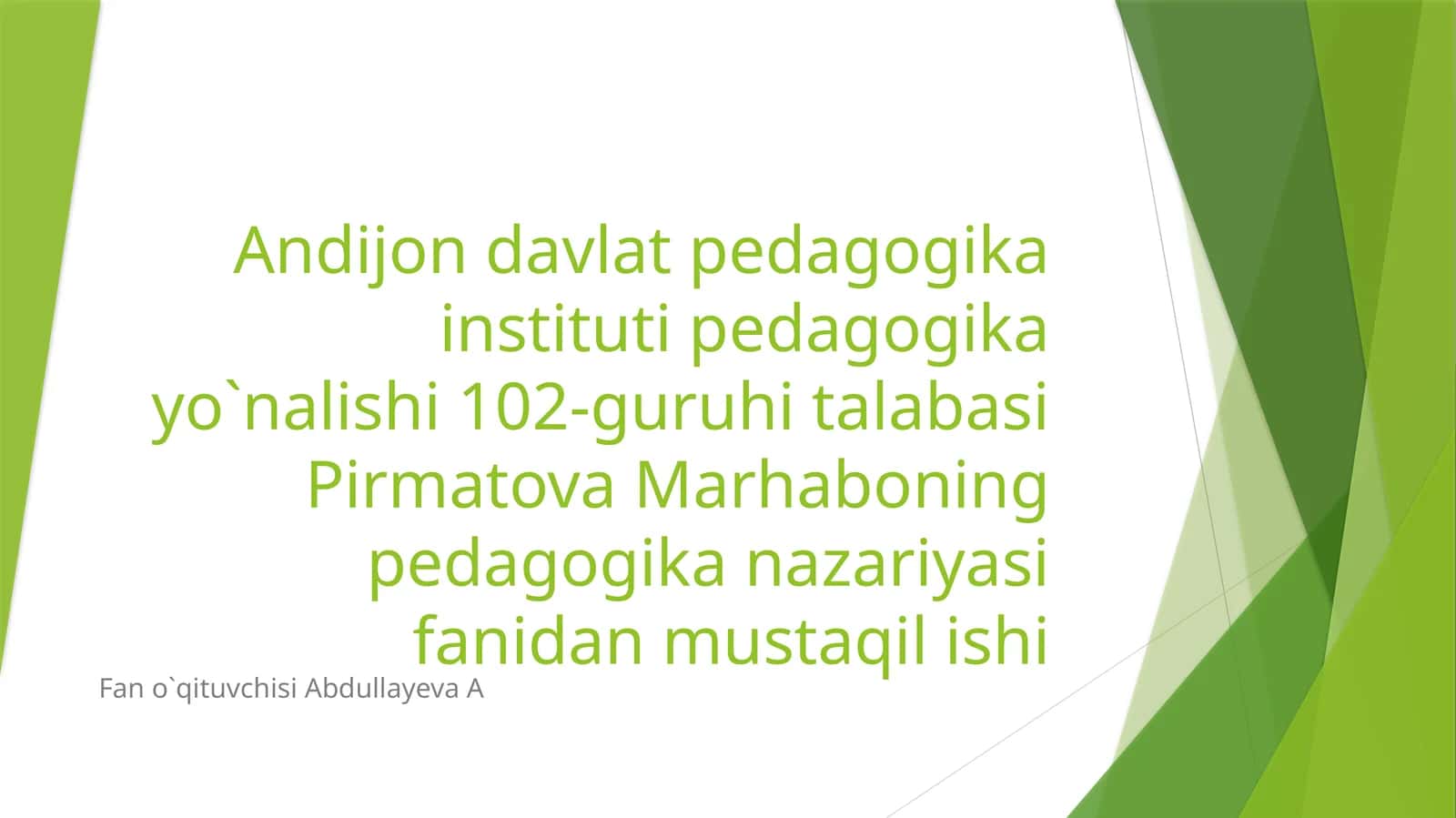 YaAmos Kamenskiyning pedagogic nazariyasi