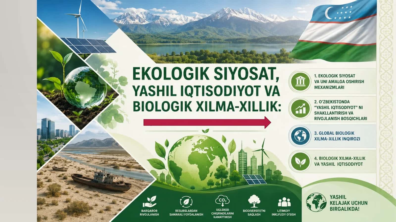 Ekologik siyosat va uni amalga oshirish mexanizmlari