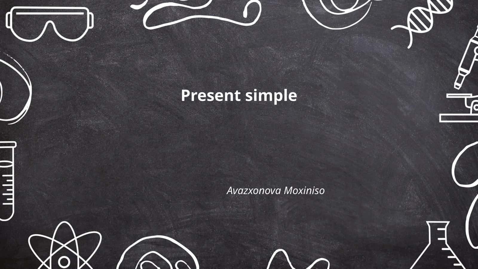 Present simple