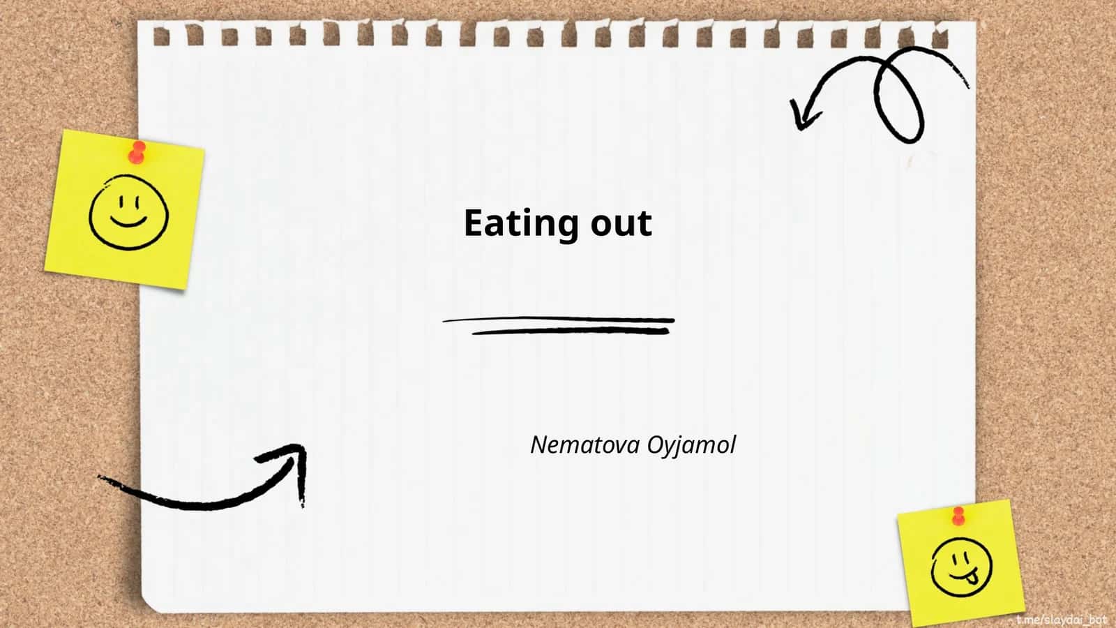 Eating out Nematova Oyjamol