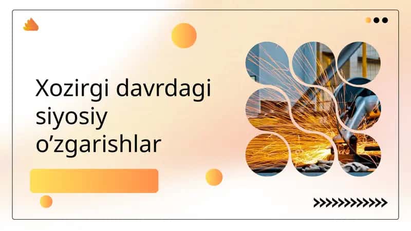 Siyosiy o'zgarishlar