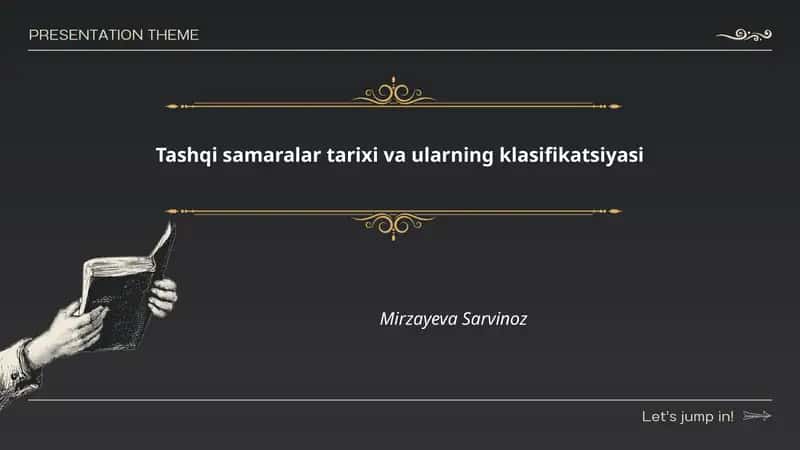 Tashqi samaralar tarixi va ularning klasifikatsiyasi