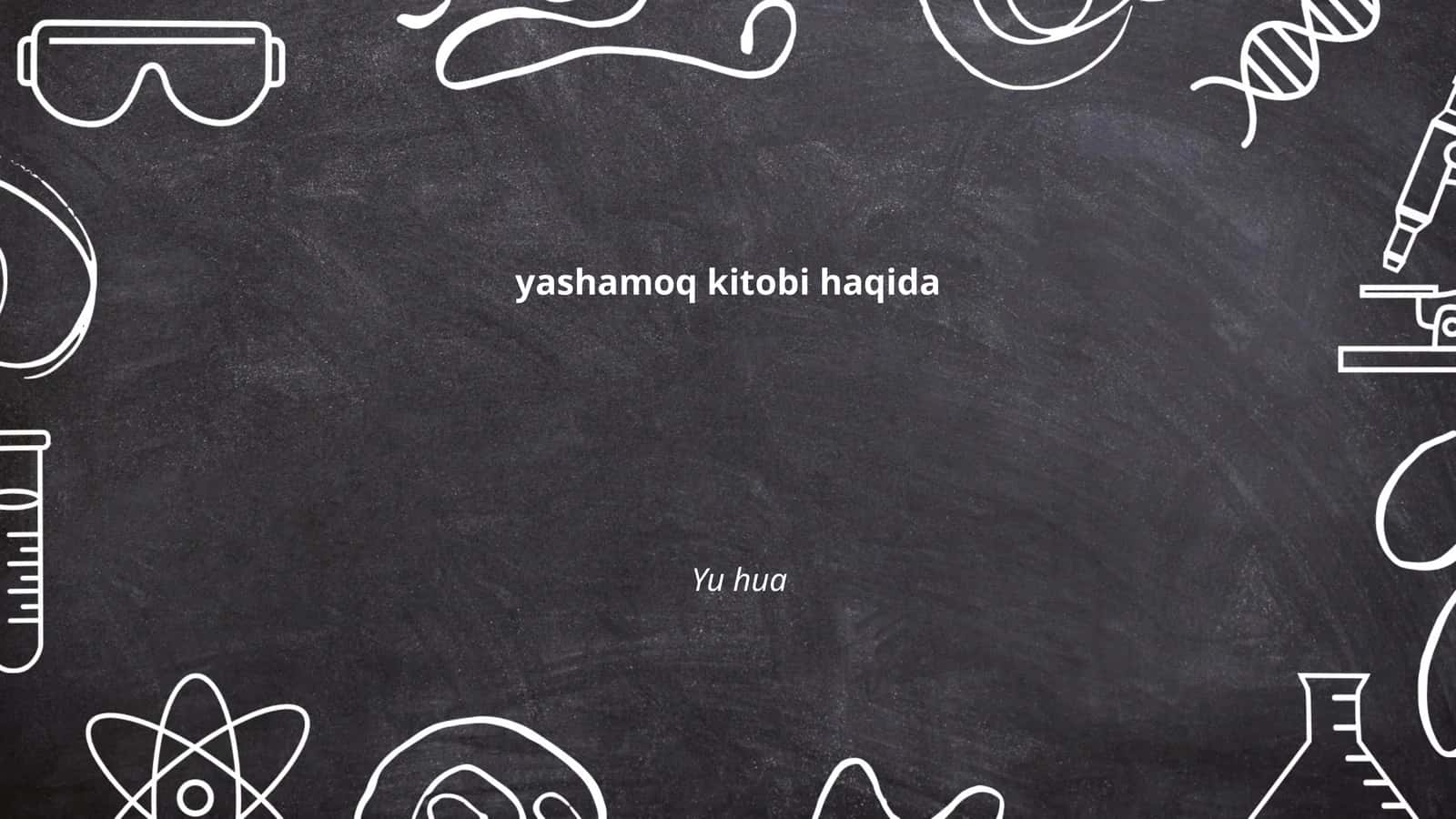 Yashamoq Kitobi