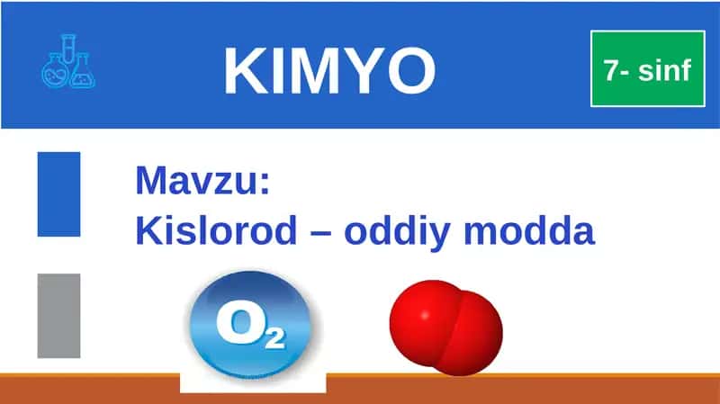 Kislorod – oddiy modda