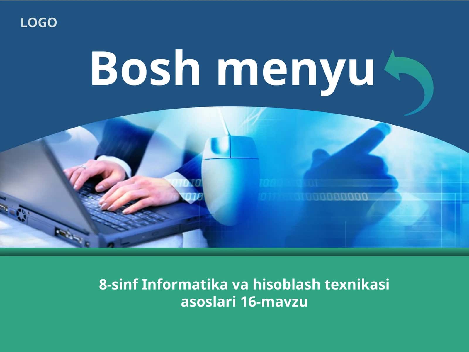8-sinf Informatika Windows bosh menyusi