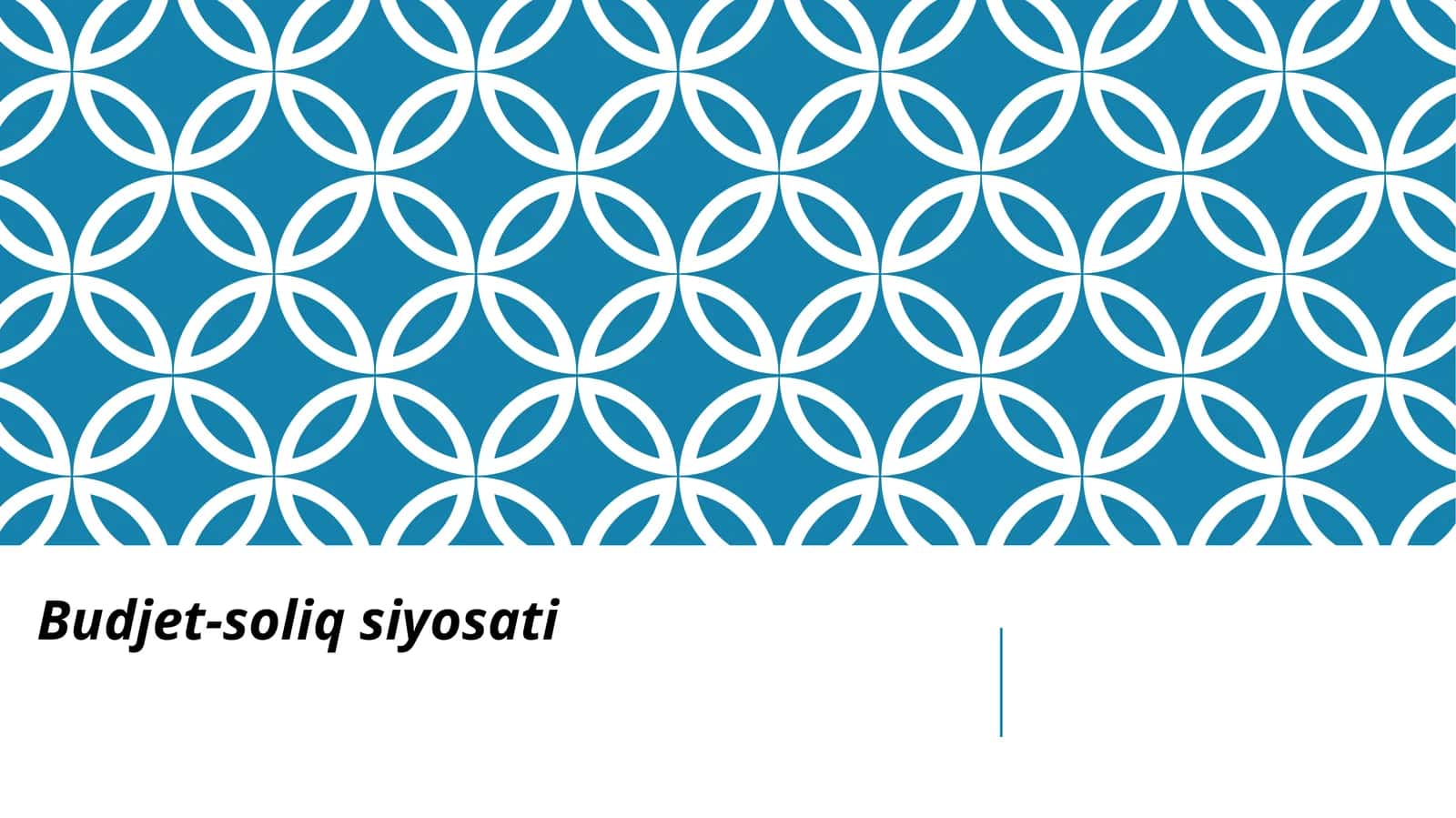 Budjet-soliqsiyosati