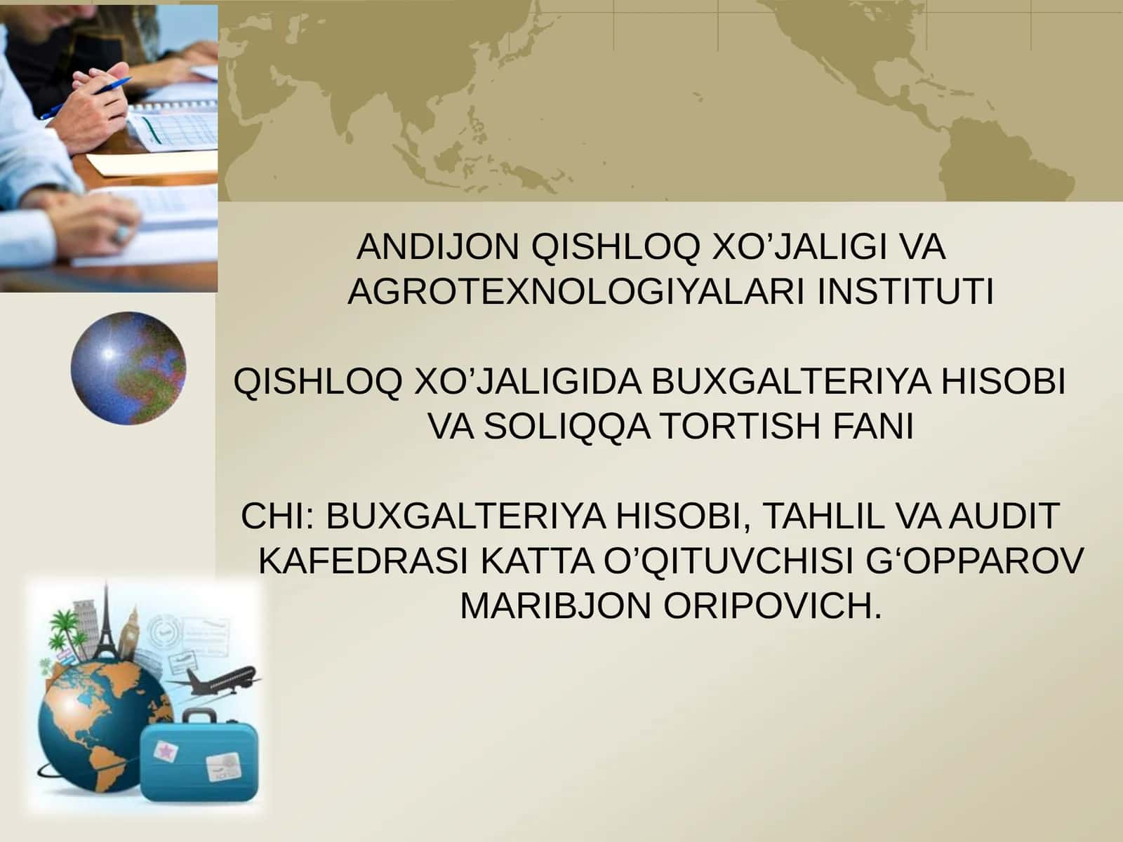 PUL MABLAG‘LARIHISOBI