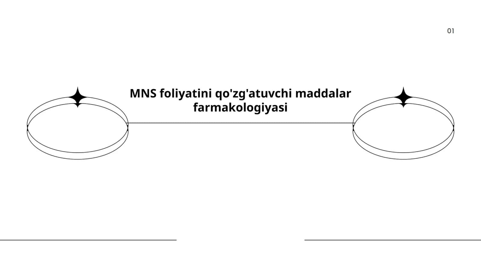 MNS foliyatini qo'zg'atuvchi maddalar farmakologiyasi