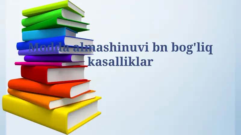 Metabolik kasalliklar: Ta'rif va tasnif