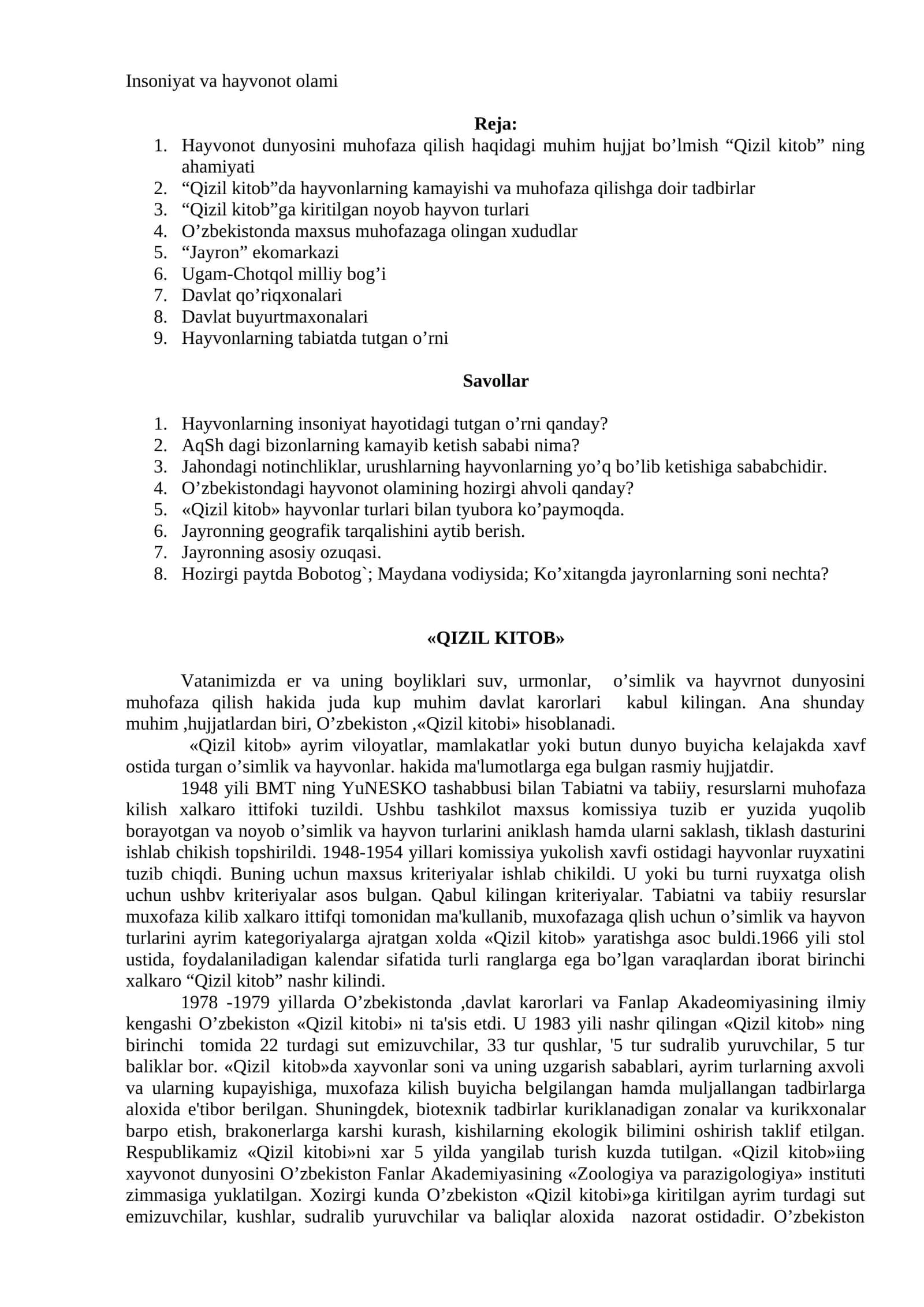 QIZIL KITOB