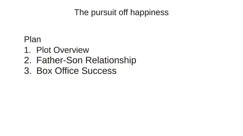 The Pursuit of Happyness