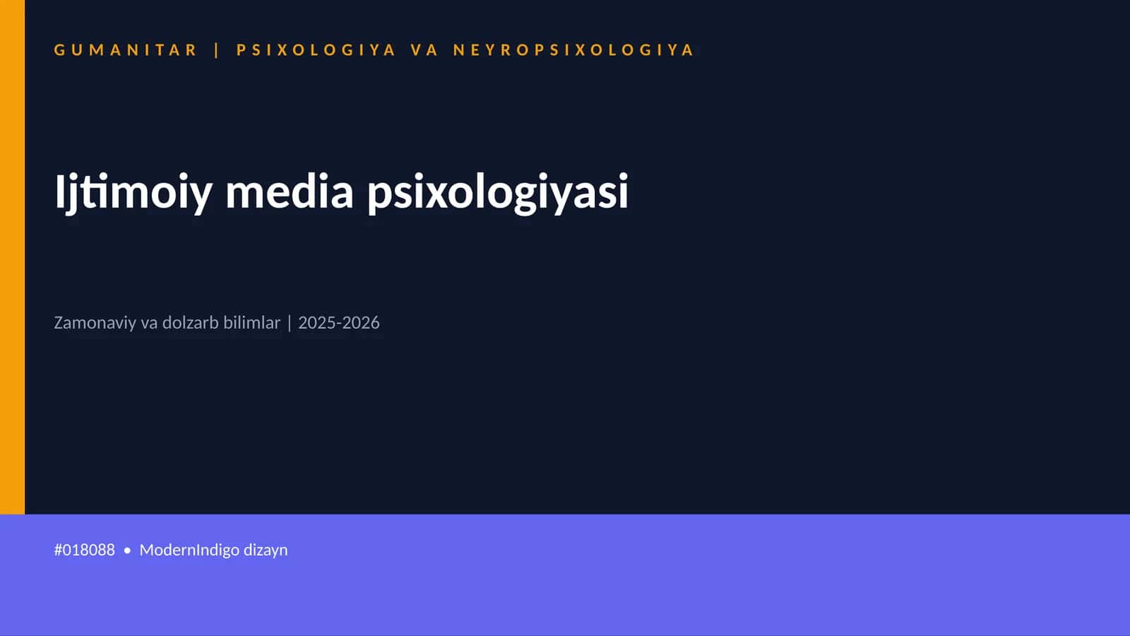 Ijtimoiy media psixologiyasi