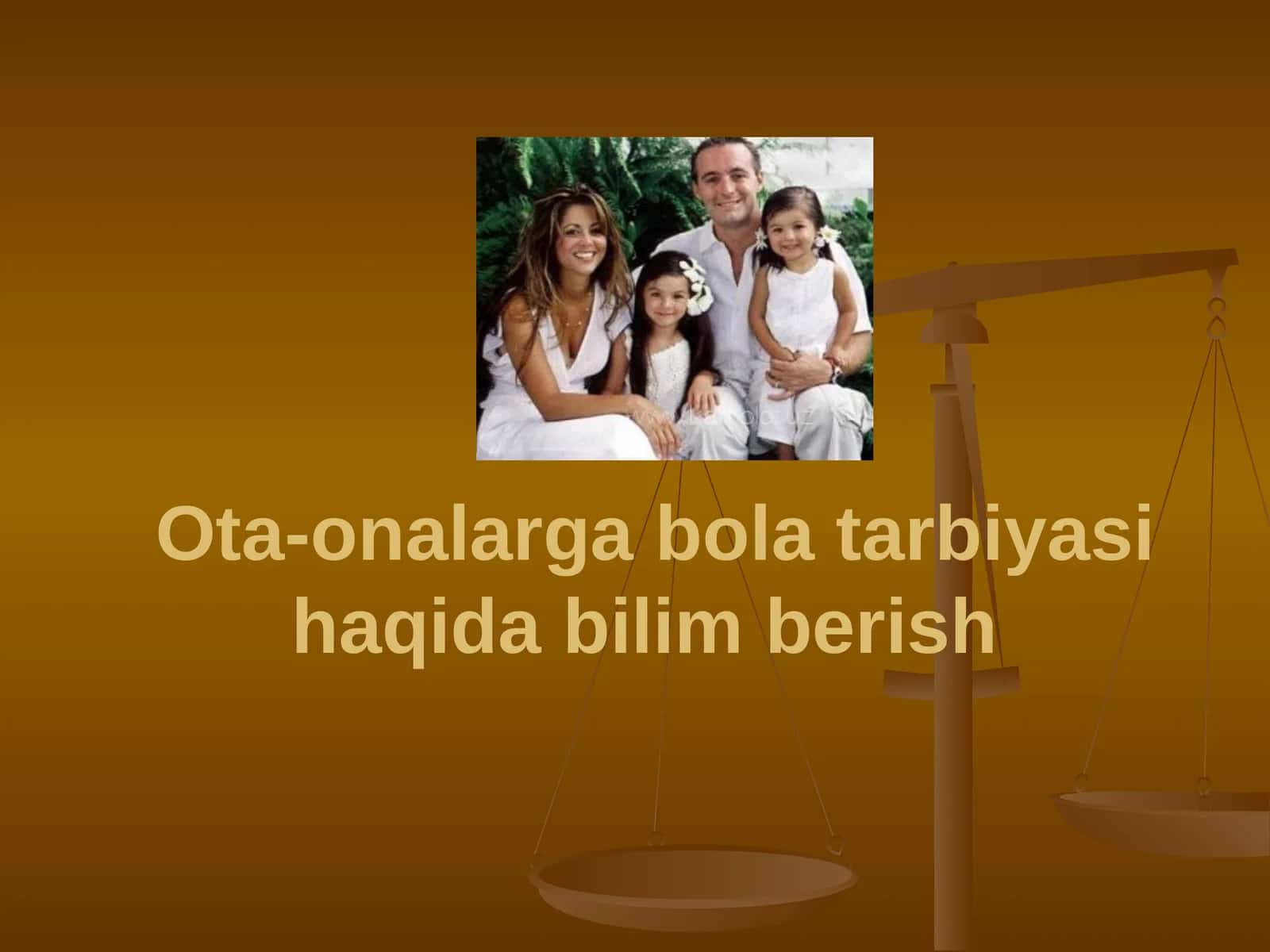 Ota-onalarga bola tarbiyasi haqida bilim bеrish