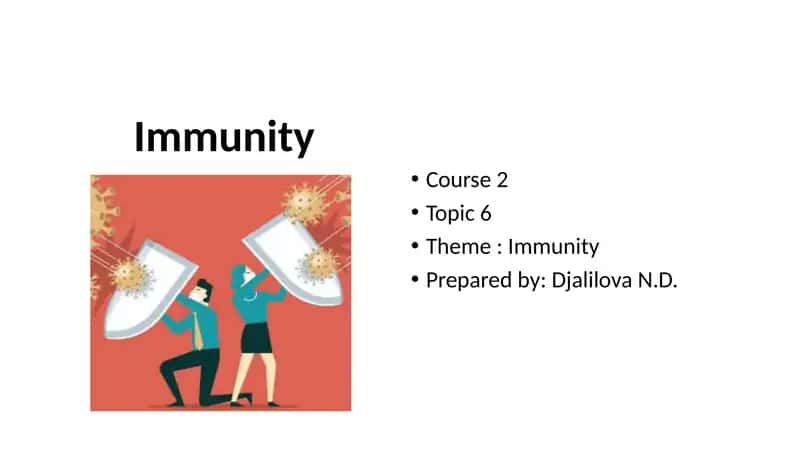 Immunity