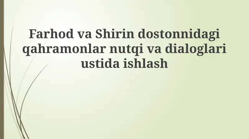 Asarning tili va uslubi