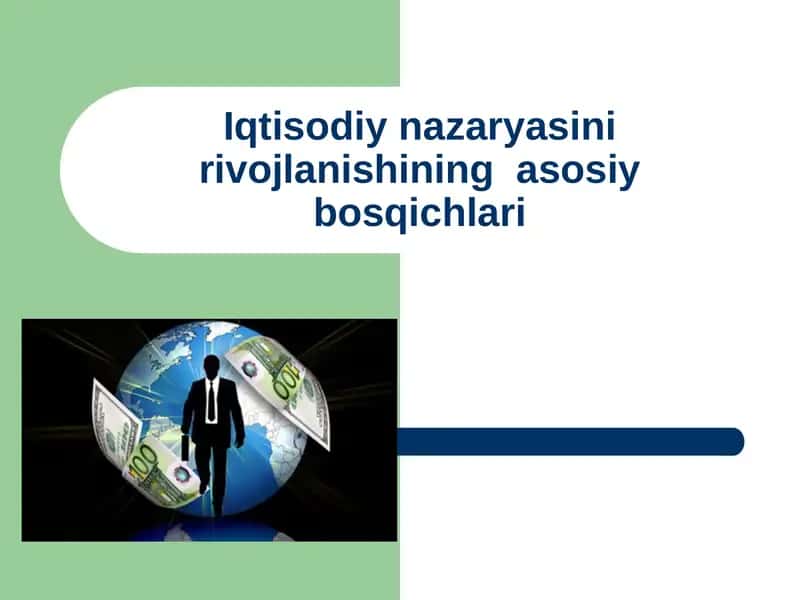 Iqtisodiy nazaryasi