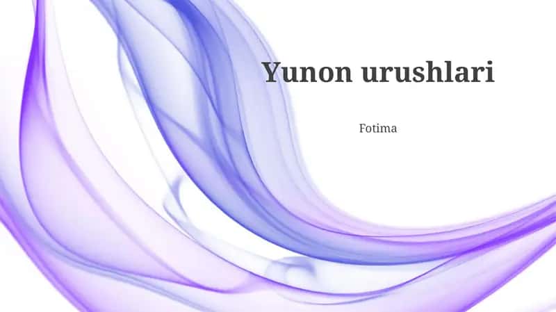 Yunon urushlari