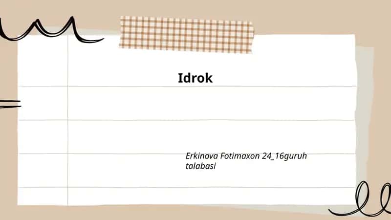 Idrok