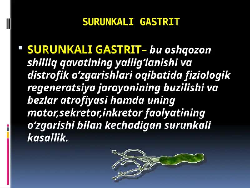 SURUNKALI GASTRIT