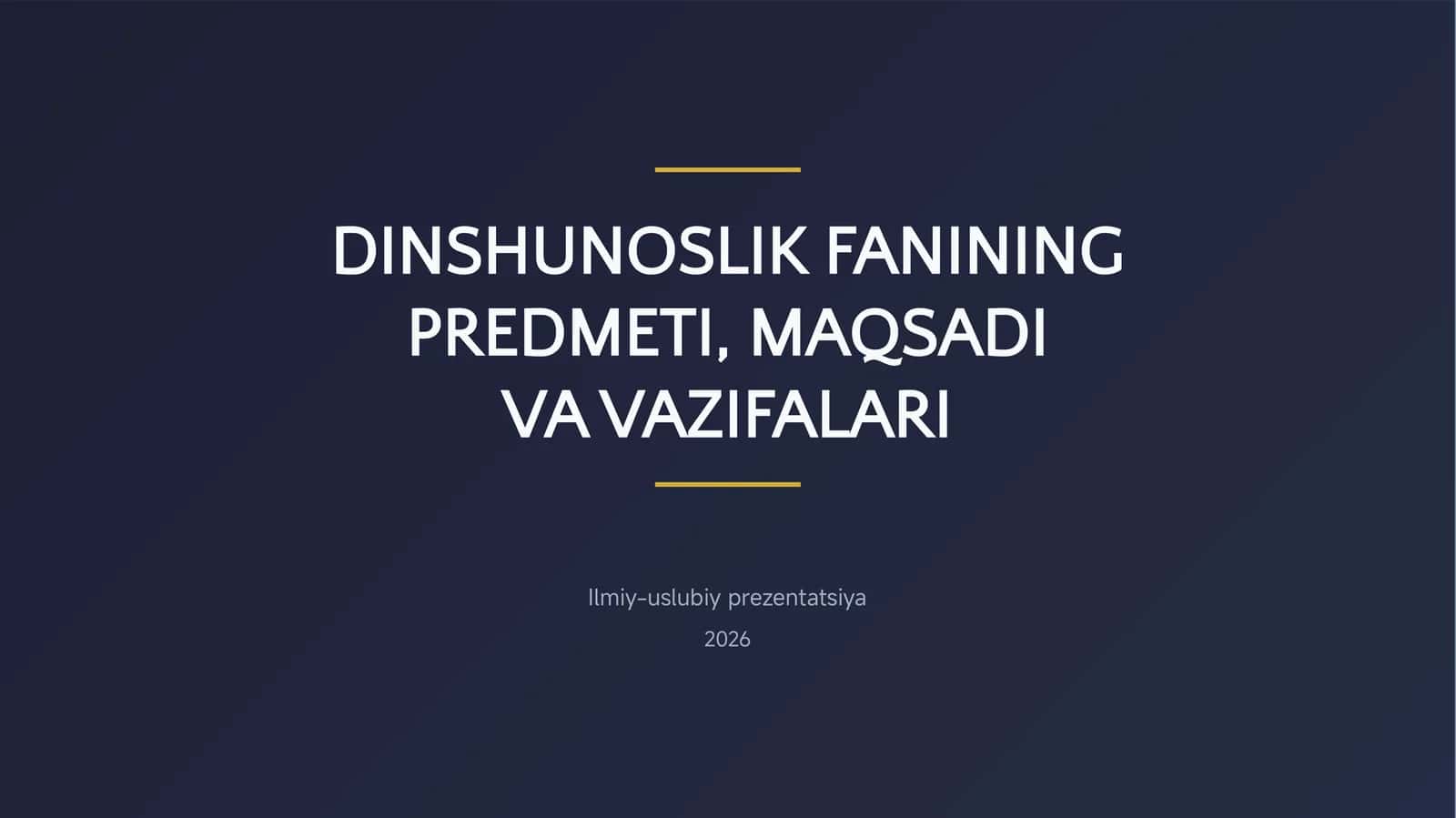 DINSHUNOSLIK FANINING