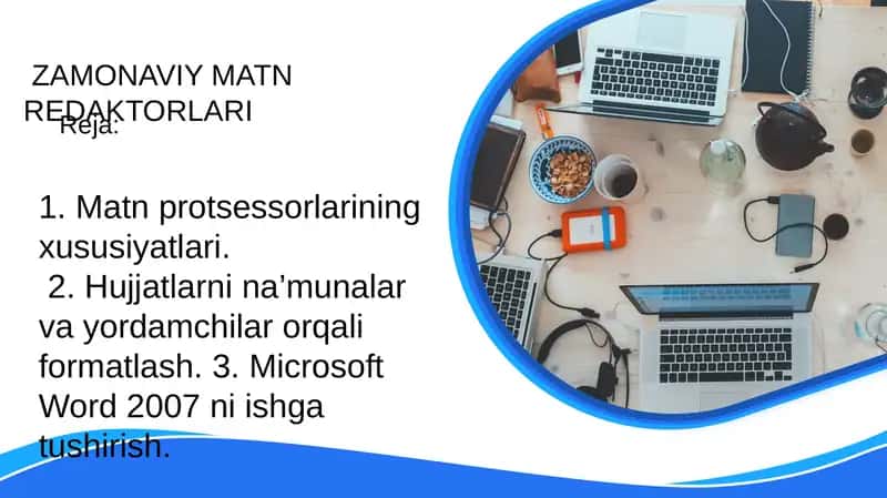 Zamonaviy matn redaktorlari
