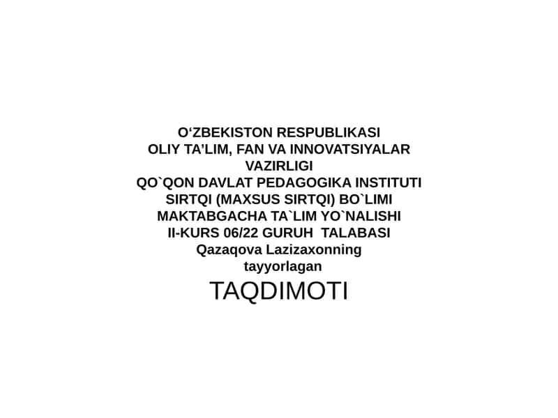 Alisher Navoiyning pedagogik qarashlari