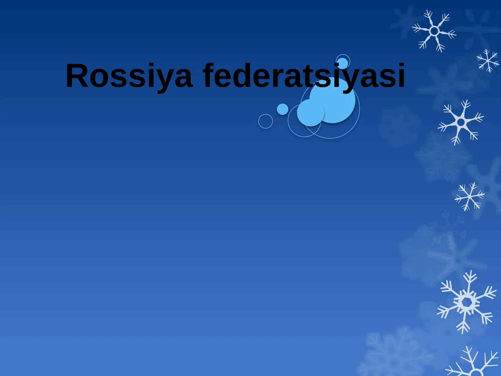Rossiya Federatsiyasi