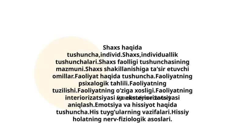 Egamberdiyeva Sevinch
