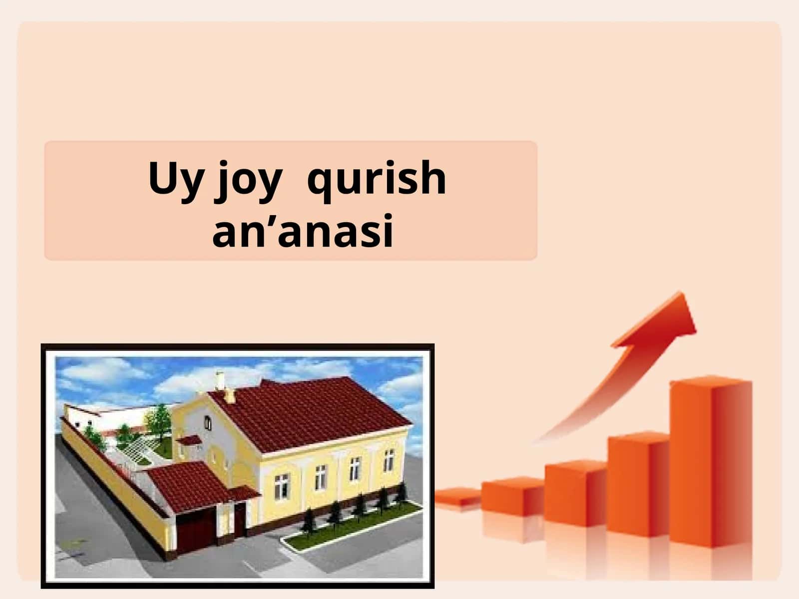 Uy joy qurish an’anasi