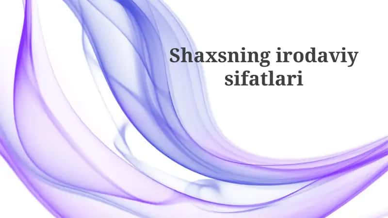 Irodaviy sifatlari