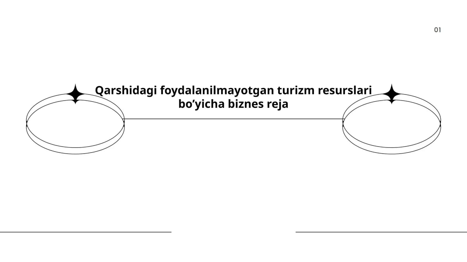 Qarshidagi foydalanilmayotgan turizm resurslari bo'yicha biznes reja