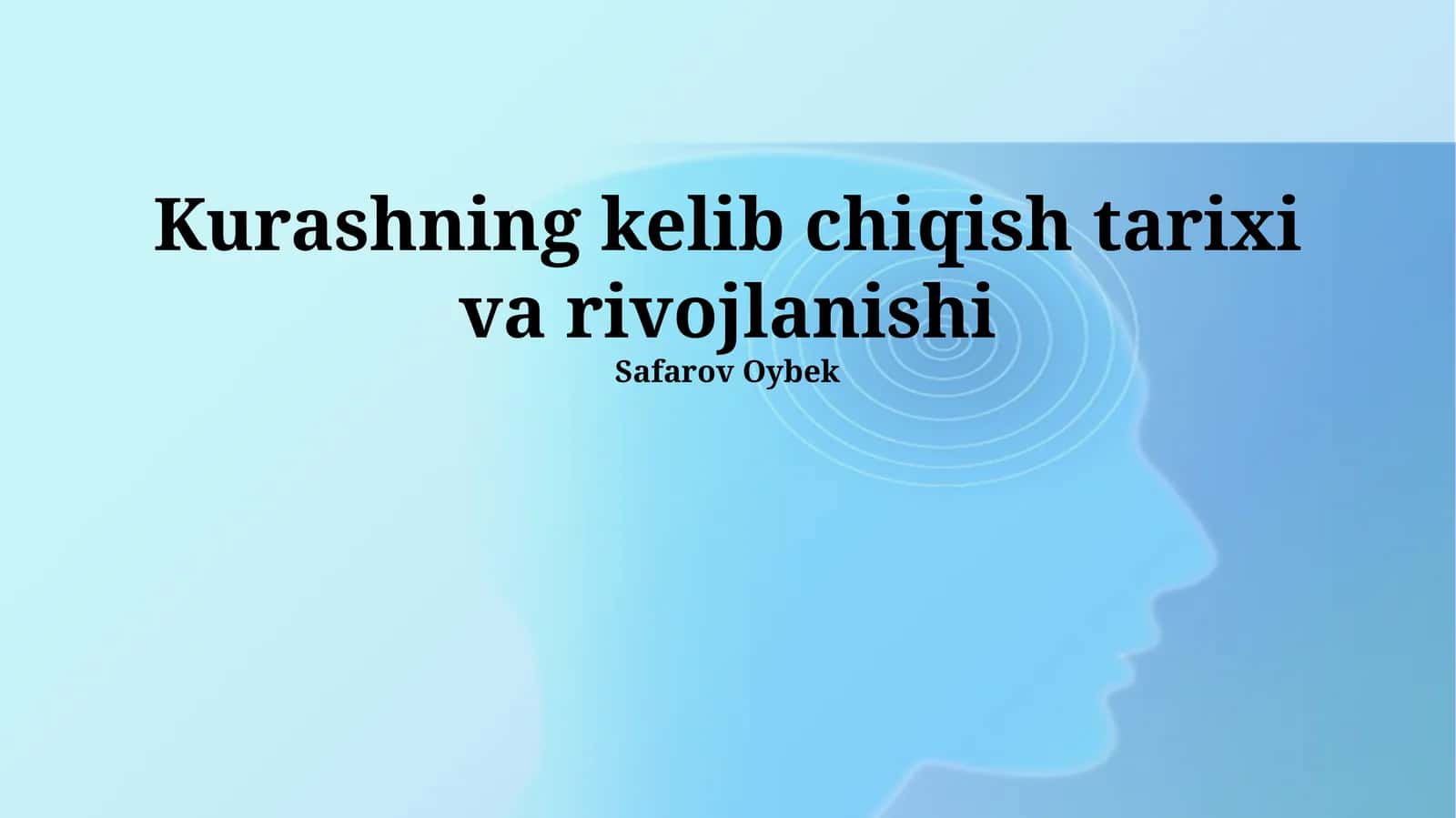 Kurashning zamonaviy qoidalari va turlari