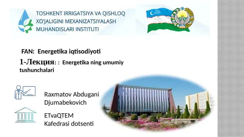 Energetika iqtisodiyoti