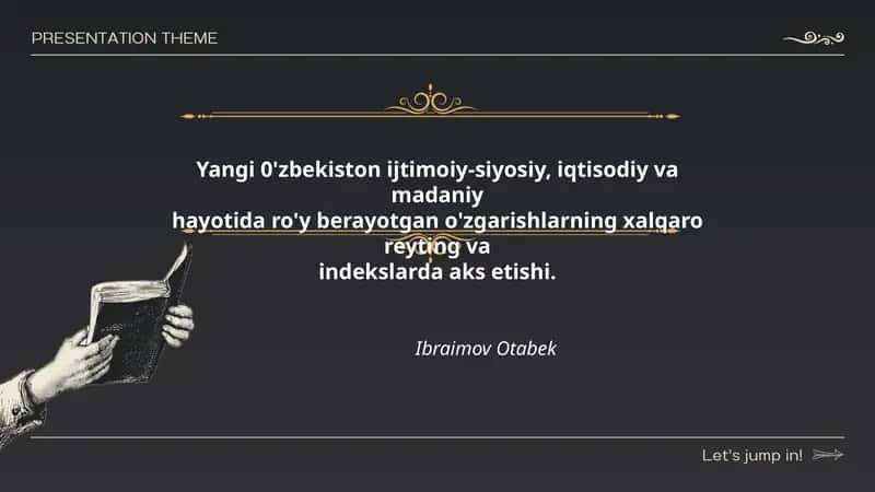 Yangi O'zbekistonning korrupsiya darajasining CPI (Corruption Perceptions Index)dagi o'zgarishi