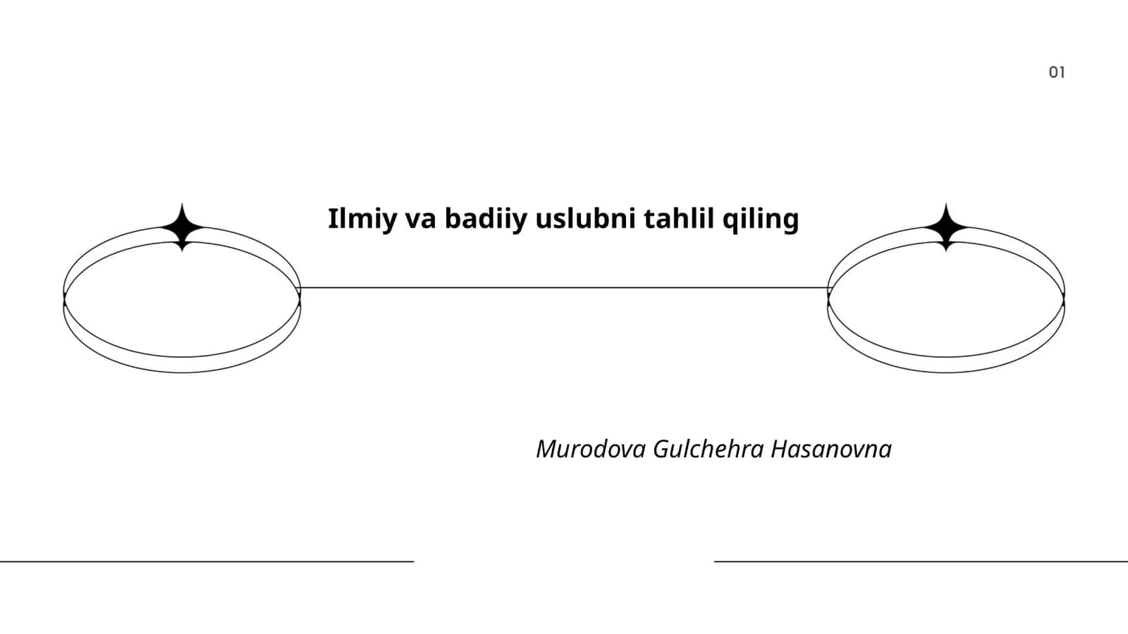 Ilmiy va badiiy uslubni tahlil qiling