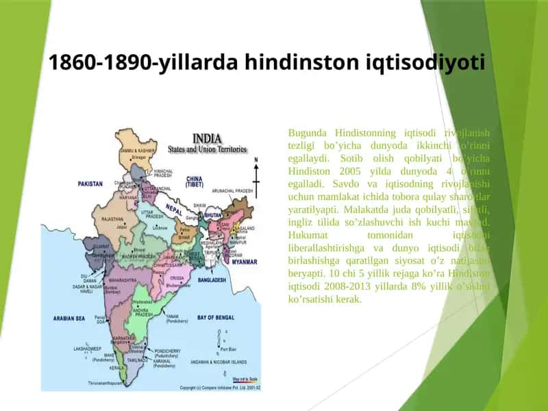 Hindiston iqtisodiy rivojlanishi